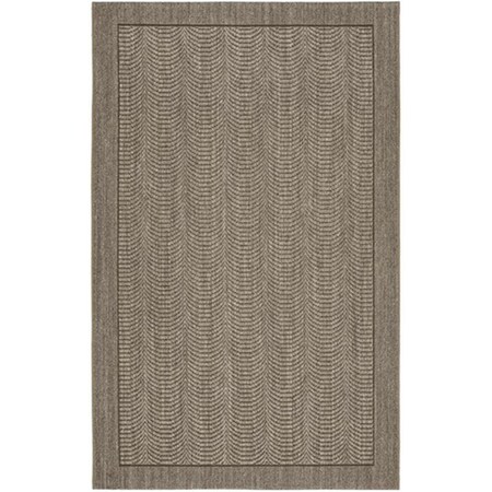 Safavieh Palm Beach Power Loomed Medium Rectangle Rug- Silver- 5 x 8 ft. PAB322D-5